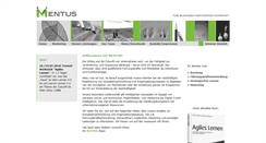 Desktop Screenshot of mentus.de