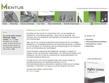 Tablet Screenshot of mentus.de
